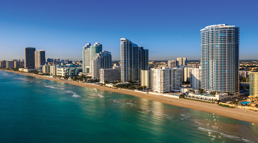 Hollywood and Hollywood Beach helicopter ride